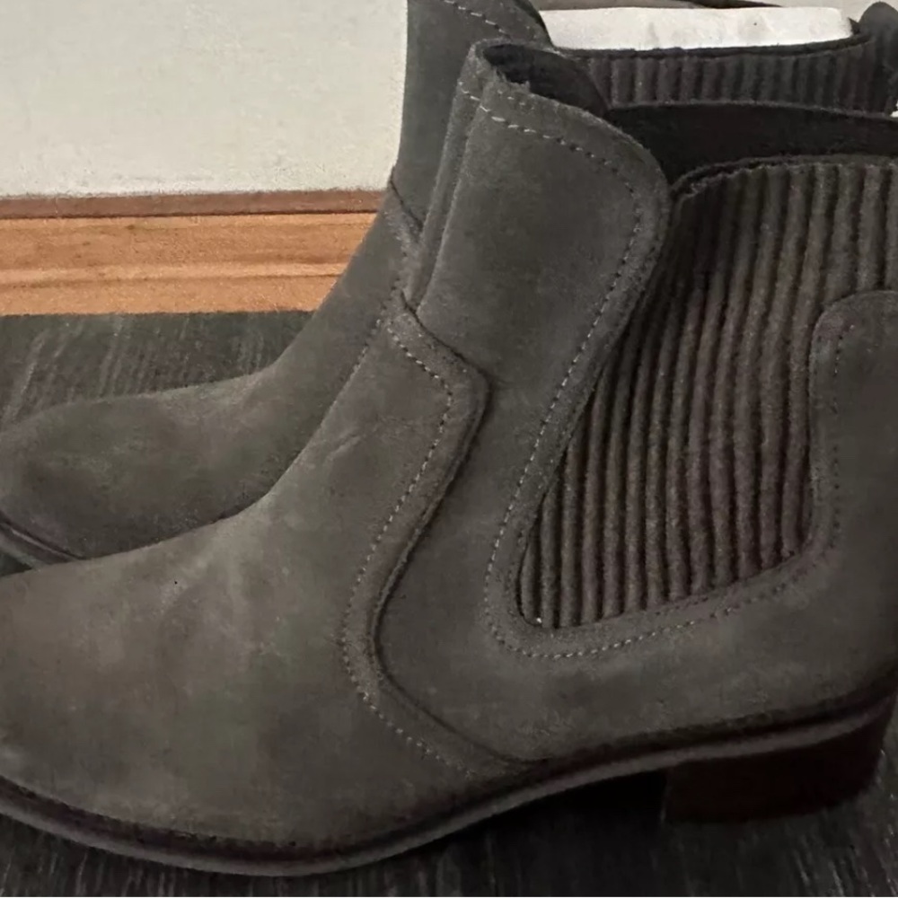 Cole Haan Gray Ankle Boots